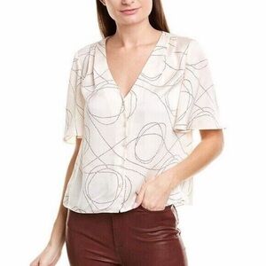 Joie Cadell Cream Blouse